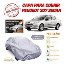 Capa Cobrir Carro Peugeot 207 Sedan Com Proteção Impermeável Foto mini  2
