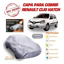 Capa Cobrir Carro Renault Clio Hatch Proteção Impermeável Foto mini  2