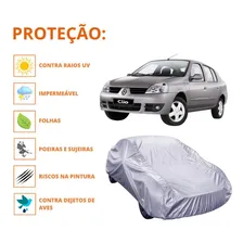 Capa Cobrir Carro Renault Clio Sedan Proteção Impermeável Foto  mini 1