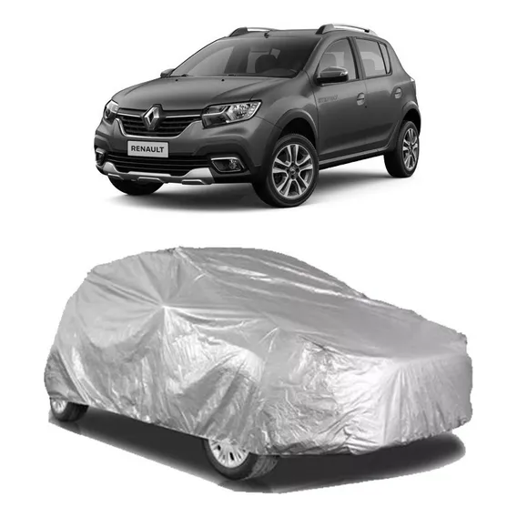 Capa Cobrir Carro Sandero Stepway Forrada Impermeável Foto 1