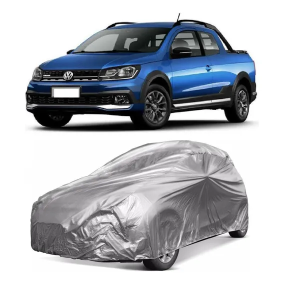 Capa Cobrir Carro Saveiro Forrada E 100% Impermeável Foto 1
