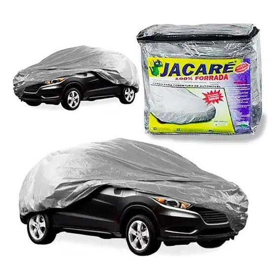 Capa Cobrir Carro Tamanho M 100% Forrada Impermeável Anti-uv Marca Jacare Foto 1