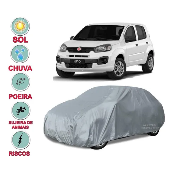 Capa Cobrir Carro Uno ImpermeÔvel Proteção Bezzter Foto 1