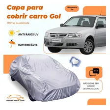Capa Cobrir Carro Volkswagen Gol Proteção Impermeável Foto mini  3