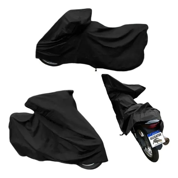 Capa Cobrir Moto 100% Impermeável Couro Sintético Pop 110i Foto 1