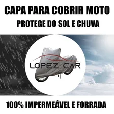 Capa Cobrir Moto Honda Biz 100% Forrada E 100% Impermeável Cor Outro Foto mini 2