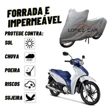 Capa Cobrir Moto Honda Biz 100% Forrada E 100% Impermeável Cor Outro Foto mini 1