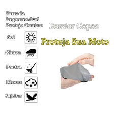 Capa Cobrir Moto Honda Cb 500f 100 % Impermeável E 100 Foto mini 3