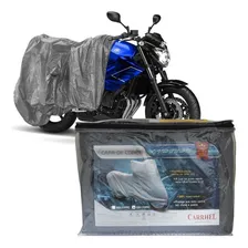 Capa Cobrir Moto ImpermeƔvel Protetora Anti Uv Forrada Tam 203 G Foto mini 1