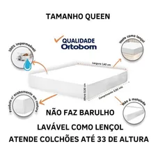 Capa Colchão Queen Protetor Impermeável Ortobom Foto mini 2