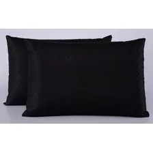 Capa Colchão 198 X158 X 30 Impermeável C/zíper 2+fronhas Cor Preta Foto mini  2