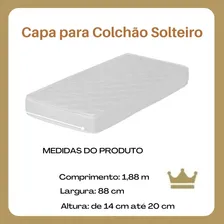 Capa Colchão Solteiro + Capa Lençol Elástico Cama Auxiliar Cor Cinza Desenho Do Tecido Liso Foto mini 2