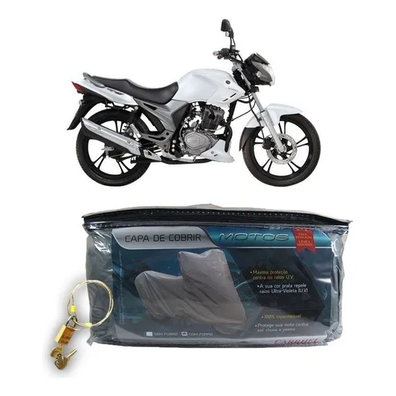 Capa Com Cadeado Para Cobrir Dafra Riva 150cc M(205) Foto 1