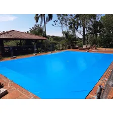 Capa Com Dreno Para Piscina Proteção 7x4m - Incluso Foto mini 2