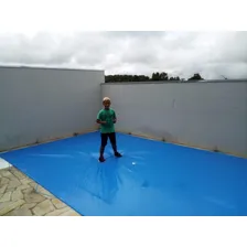 Capa Com Dreno Para Piscina Proteção 7x4m - Incluso Foto mini 3