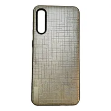 Capa Compatível Com Samsung A50 Rígida Colorida Dourada Foto  mini 1