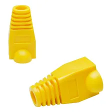 Capa Conector Amarelo Rj45 100 Peças Foto mini 2