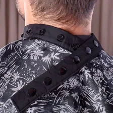Capa Corte Barbeiro Cabeleireiro Em Microfibra 1,50 Branco Foto mini  3