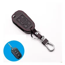 Capa Couro Chaveiro Chave Canivete 3btm Peugeot 208 308 408 Foto mini 1