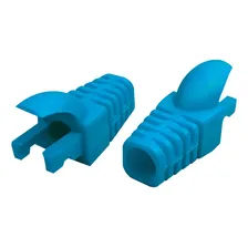Capa (cover) Para Rj-45, Azul Claro Com 50 Und. Cor Azul-claro Foto mini 1