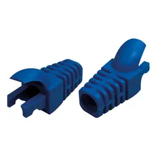 Capa (cover) Para Rj-45, Azul Com 50 Und Foto  mini 1