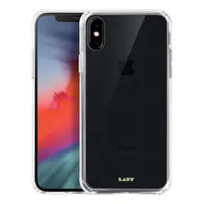 Capa Crystal-x Fundo Vidro /borda Transparente iPhone XS Max Liso Foto  mini 1