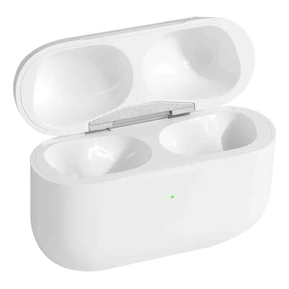 Capa De Carga Sem Fio Melhorada Para Air Pod Pro 1ª/2ª Geração, Carregador Air Pod Pro Compatível Com Emparelhamento Bluetooth E Botão De Sincronização, Sem Fones De Ouvido, (branco) Foto 1