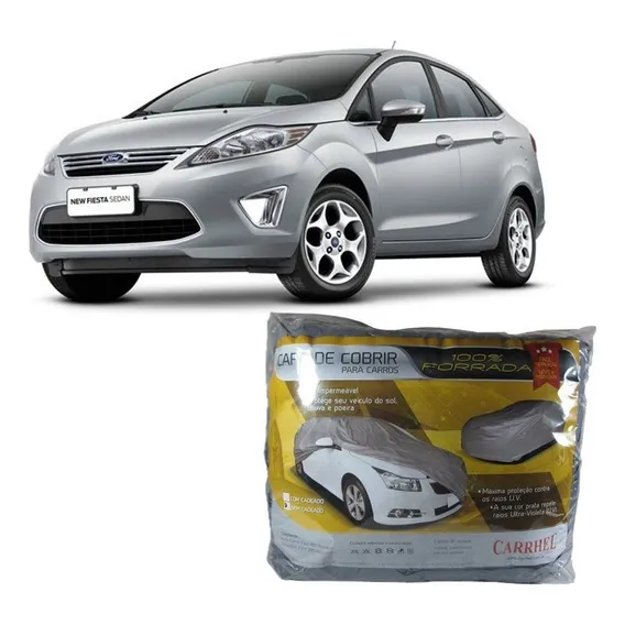 Capa De Carro Ford New Fiesta Sedan Com Forro Total Foto 1