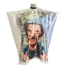 Capa De Corte Barbeiro Cabeleireiro A Zíper Personalizada Madruga Foto mini 2