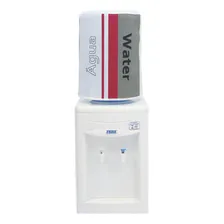 Capa De Galão Bombona Água 20l Vizapi Water Cinza Branco Viz Tecido Em Algodão Com Visor De Nível De Água Lateral Em Pvc Foto mini 1