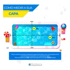 Capa De Piscina 9 Em 1 500 Segurança + Térmica 11x6 Mts Sc Foto mini 3