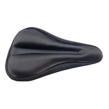 Capa De Selim Gel Banco De Bicicleta Super Confortavel Zt-04 Cor Preto Foto mini 1