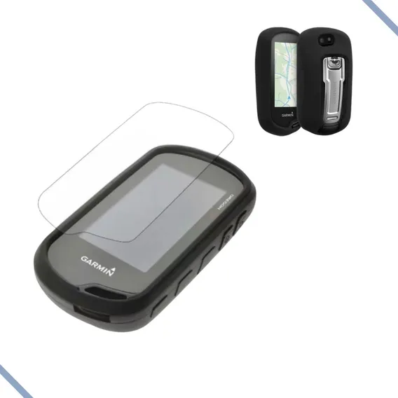 Capa De Silicone + Película Para Gps Oregon 600/700/750 Foto 1