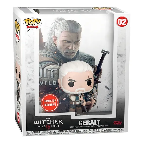 Capa do jogo Funko Pop The Witcher Geralt Exclusivo Gamestop Foto 1