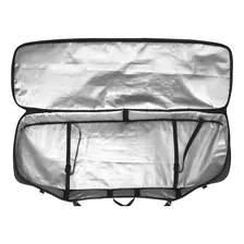 Capa Dupla Prancha Kitesurf Acolchoada Capa Wakeboard Kite Cor Preta Foto mini 4