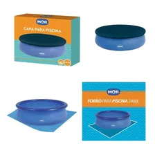 Capa E Forro Para Piscina Redonda Inflável 2400 Litros Mor Foto  mini 1