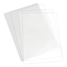 Capa Encadernacao Camurca Transparente A4 / 100un / Plascony Foto mini 1