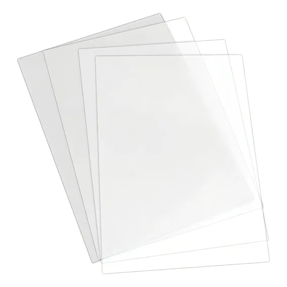 Capa Encadernacao Camurca Transparente A4 / 100un / Plascony Foto 1