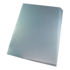 Capa Encadernação Cristal Couro A4 Pp Transparente 100un Foto mini 1