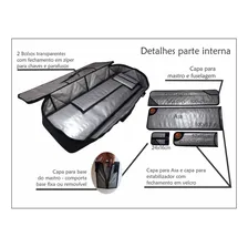 Capa Envelope Keep Safe Case Com Capas Individuais Hydrofoil Preto Foto mini 2