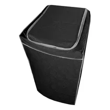 Capa Flanelada Máquina Lavar Electrolux 13-15kgs Turbo Preta Foto mini 1