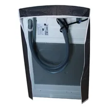 Capa Flanelada Máquina Lavar Electrolux 13-15kgs Turbo Preta Foto mini 3