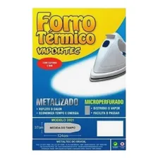 Capa Forro Metalizado Tabua Passar Roupa 7mm Espuma 124x37cm Cor Cinza Foto mini 4