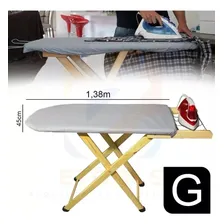 Capa Forro Para Tábua De Passar Roupa Aluminizada De Algodão Poliester 138x45 Grande Foto mini 2