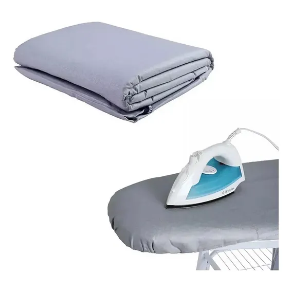 Capa Forro Para Tábua De Passar Roupa Aluminizada De Algodão Poliester 138x45 Grande Foto 1