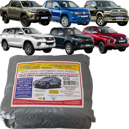 Capa ImpermeƔvel Forrada Para Carros Caminhonetes Tamanho Gg Foto 1