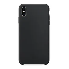 Capa iPhone XS Max, Iplace, Silicone Preto Foto mini 1