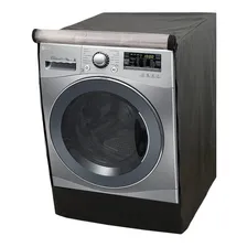 Capa Lava E Seca LG 11kg Smart Care Prime Transparente Ziper Cor Preto Foto mini 2