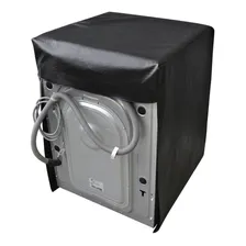 Capa Lava E Seca LG 13 Kg Transparente Ziper Qualidade Cor Preto Foto mini 2