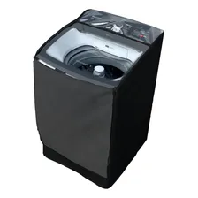 Capa Lavadora Brastemp 16kg Bwk Bwd Zíper Transparente Preta Foto mini 1